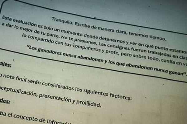 El motivador mensaje de una docente santiaguentildea conmovioacute las redes
