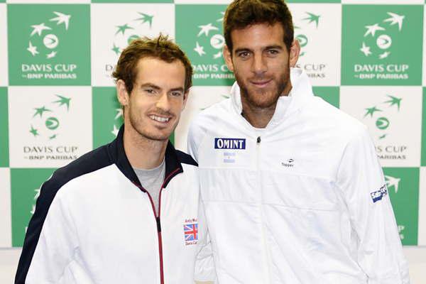 El esperado duelo Del Potro-Murray abre la serie  