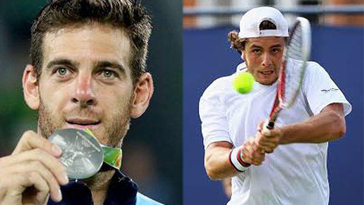Juan Martín Del Potro también felicitó al santiagueño Trungelliti por el pase de la Argentina a la final de la Copa Davis