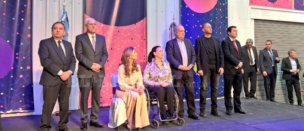 La gobernadora y Michetti dejaron habilitada la muestra Tecnoacutepolis Federal