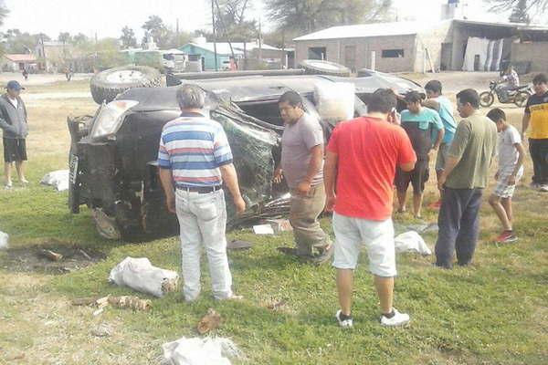 Violento vuelco de 4 x 4 en la ruta 34 