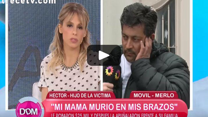 Se desmayoacute mientas hablaba con Mariana Fabiani