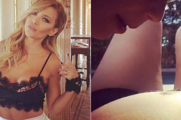 Evangelina Anderson compartioacute un tierno video  