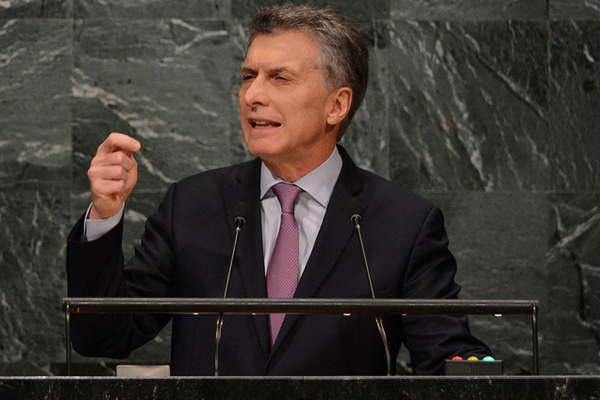 El presidente Macri ante la ONU- Argentina eligioacute un camino y ya se estaacuten viendo los resultados