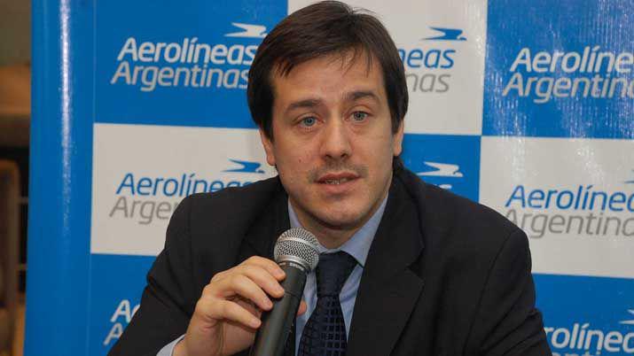 Recalde fue presidente de Aerolíneas  durante el kirchnerismo