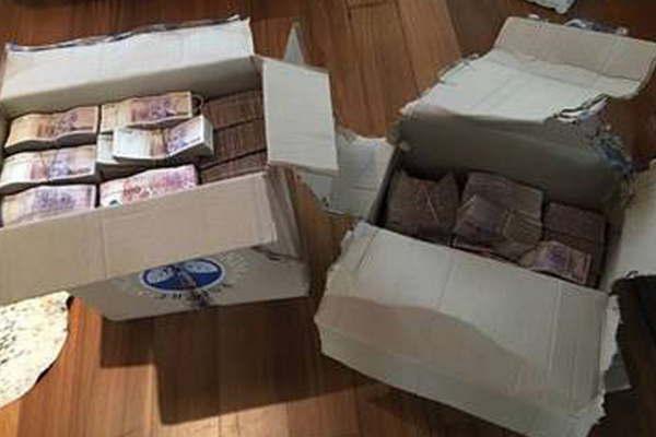 Secuestran maacutes de 4 millones ocultados en cajas a un presunto testaferro de Aniacutebal Fernaacutendez