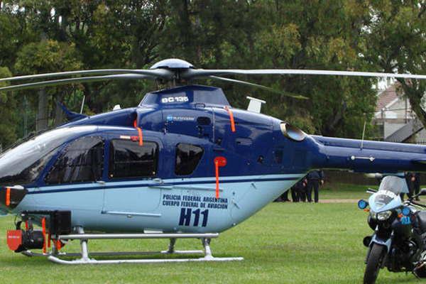 Susto presidencial por incidente con un helicoacuteptero