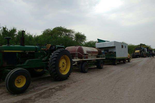 Sacan de circulacioacuten maacutequinas agrarias por falta de habilitacioacuten