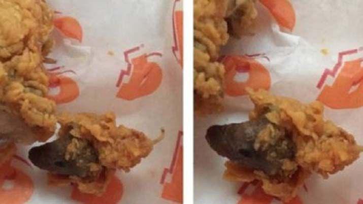 iexclUn asco Salioacute a comer y encontroacute la cabeza de una rata en su plato