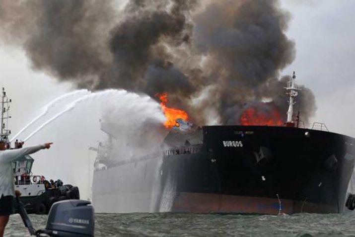 El siniestro motivó un amplio operativo