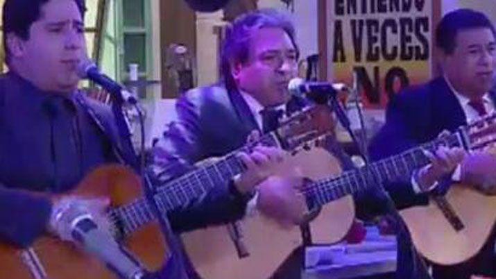 Los Manseros deleitaron a la audiencia de Morfi en Telefé