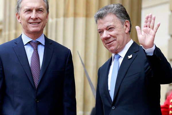 El Presidente acompantildearaacute a su par de Colombia Juan Santos en la firma de la paz con las Farc