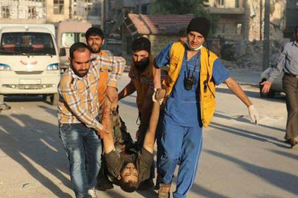 Se registraron intensos bombardeos en Aleppo