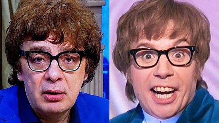 Juanse fue a lo de Mirtha Legrand y estallaron los memes por el parecido a Austin Power