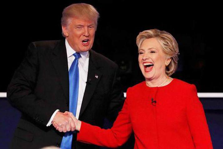 Clinton y Trump entre ataques e interrupciones en el primer debate