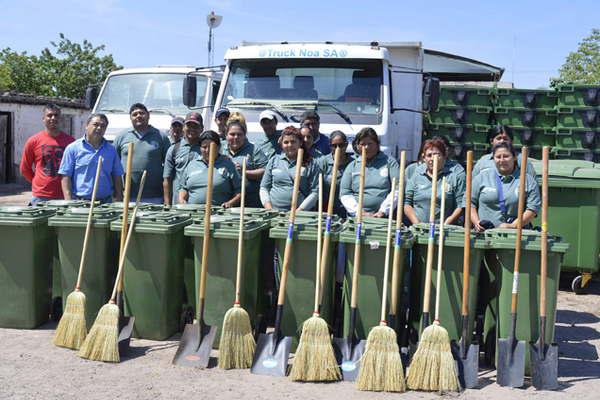 La Municipalidad sumoacute una nueva brigada de limpieza