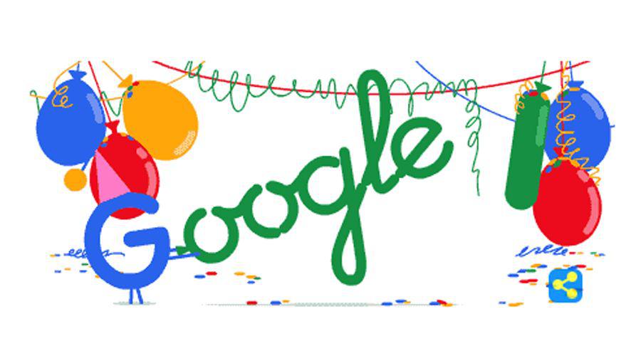 El Doodle que celebra los 18 antildeos de Google