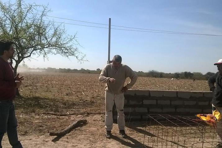 Los responsables del proyecto dialogaron con los vecinos