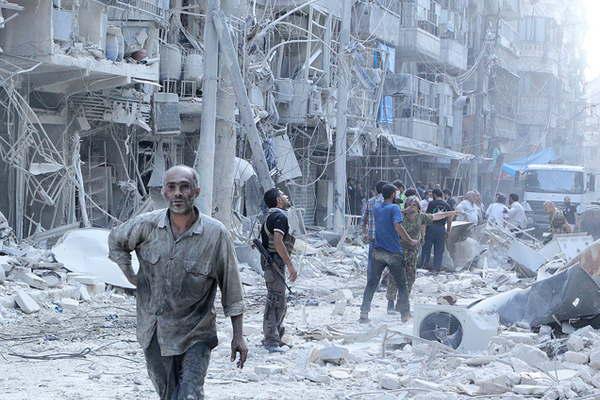 Alepo vive la peor cataacutestrofe humanitaria de la guerra