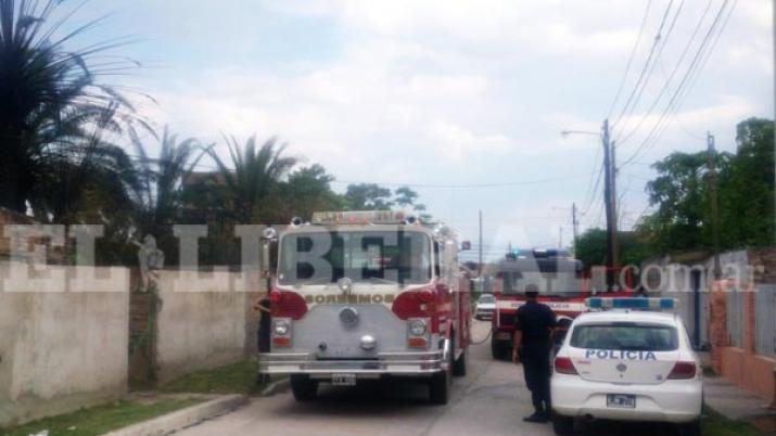 Se logroacute sofocar incendio en una vivienda del barrio Villa del Carmen