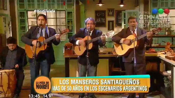 Los Manseros Orellana Lucca Los Carabajal y Nestor Garnica en Morfi