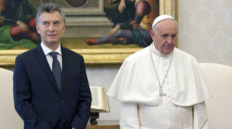 El Papa eligioacute el saloacuten donde se reuniraacute con Macri