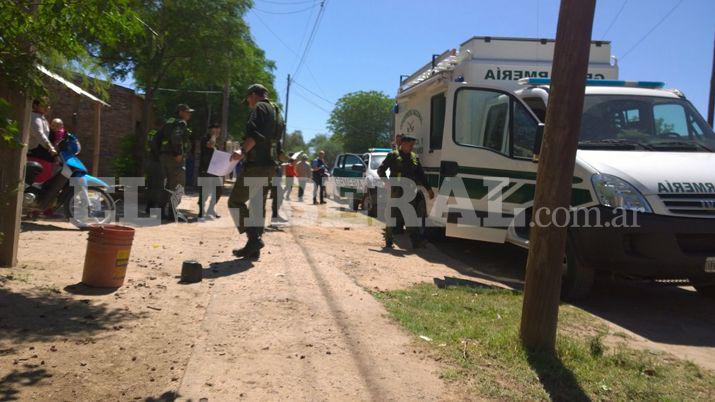 Allanaron una vivienda