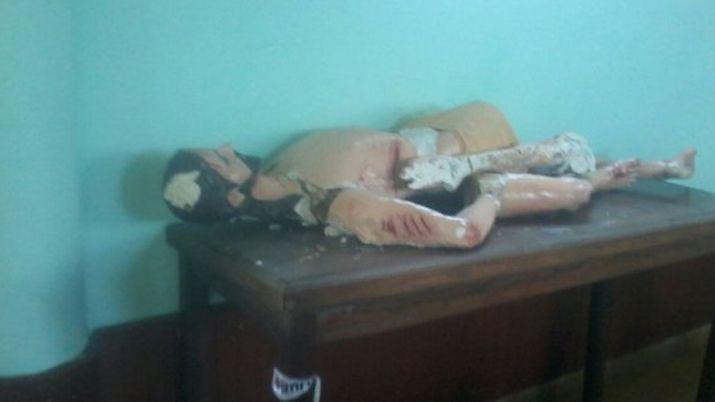 Asiacute quedoacute la iglesia donde encontraron muerto al cura Juan Viroche