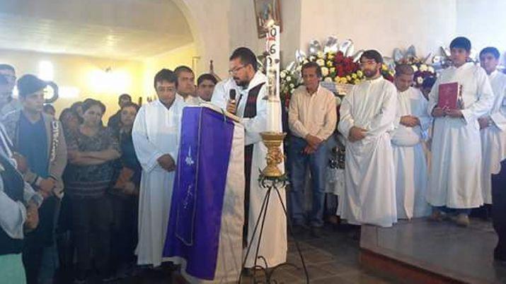 El padre Miguel Abdo recordoacute a Juan Viroche