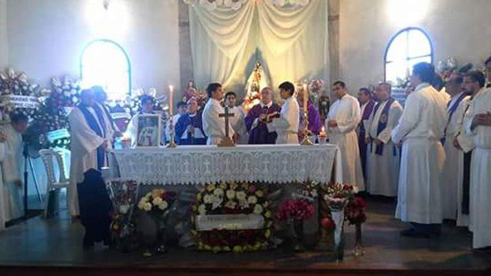 El padre Miguel Abdo recordoacute a Juan Viroche