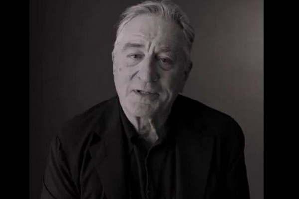 Robert De Niro duro con Trump