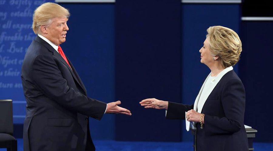 Hillary le ganoacute a Trump pero por menos margen
