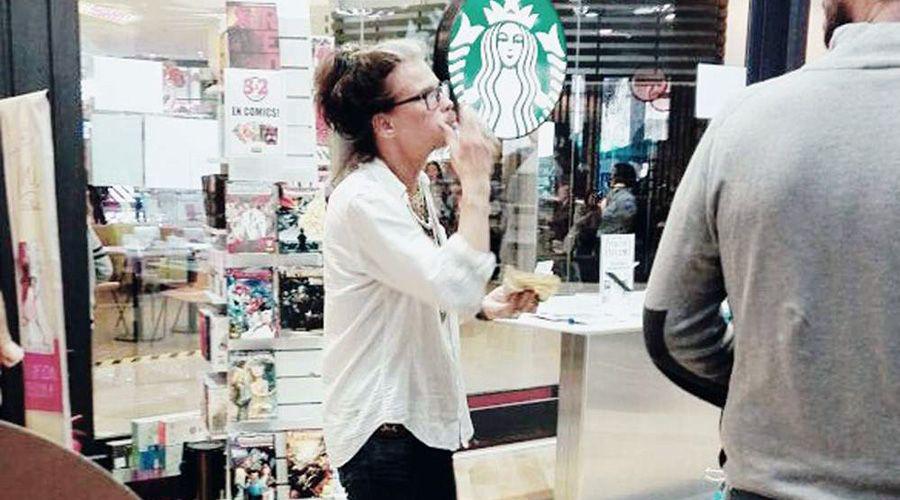 Steven Tyler de paseo por Buenos Aires