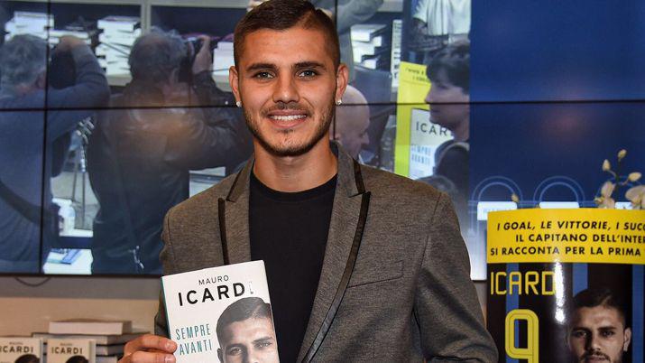 Mauro Icardi reveloacute el nombre y el sexo del bebeacute que espera con Wanda