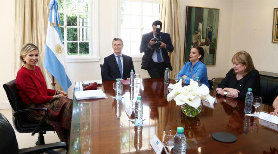 Macri y Maacutexima se reunieron en Olivos