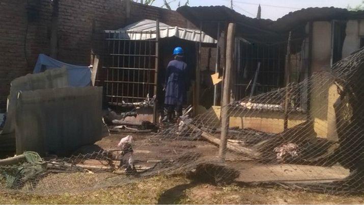 Coacuterdoba- dos hermanitas de 2 y 4 antildeos murieron en un incendio