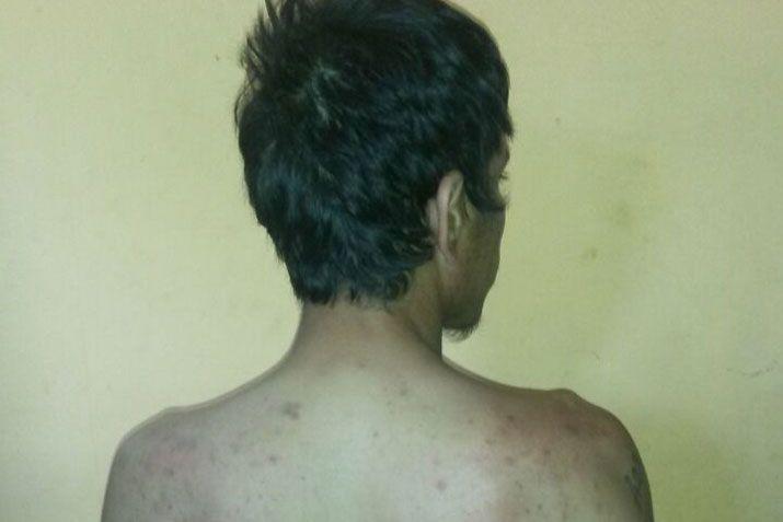 Arrebatoacute un celular y un justiciero muchacho lo detuvo a pintildeas