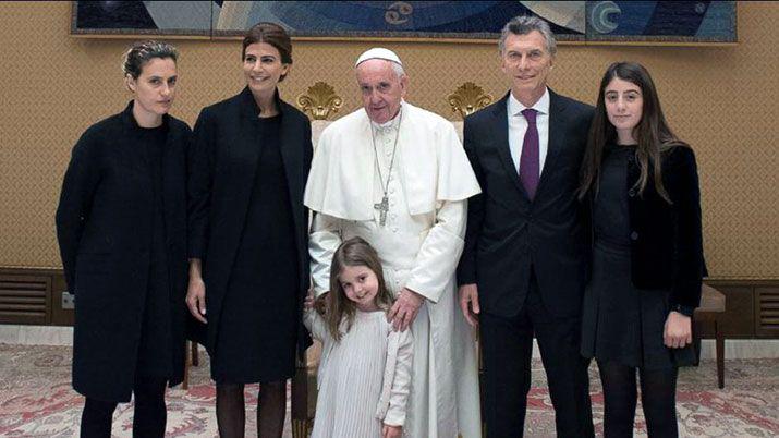 Francisco y Macri se reunieron durante una hora