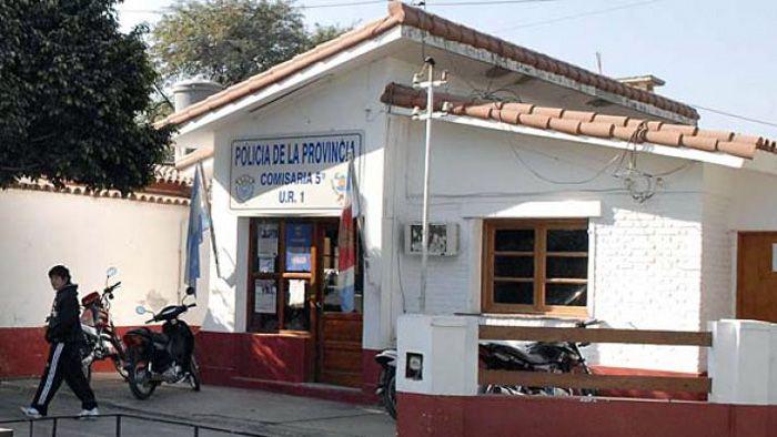 Quedó alojado en la Seccional Quinta