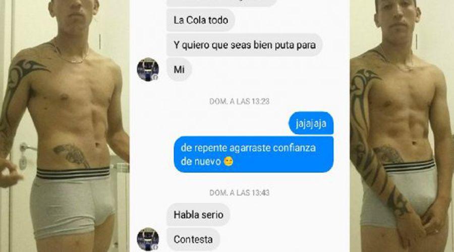 Escaacutendalo- se filtraron fotos hot de Ricardo Centurioacuten