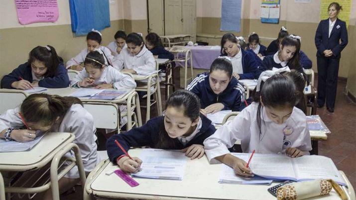 Pese a las protestas la prueba Aprender avanza en todo el paiacutes