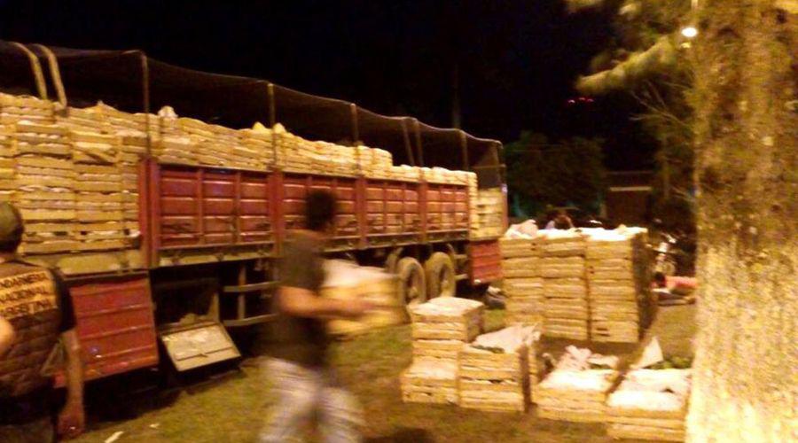 Investigan el cargamento de marihuana del camioacuten de la sobrina de Insfraacuten