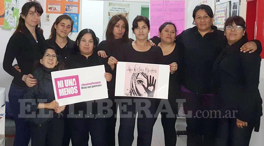 En Santiago las mujeres se sumaron al Paro Nacional