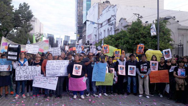 #NiUnaMenos- la marcha santiaguentildea en fotos y videos