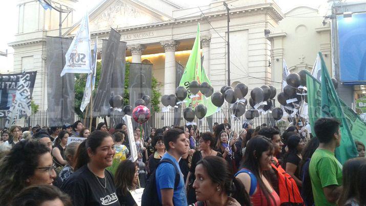 #NiUnaMenos- la marcha santiaguentildea en fotos y videos