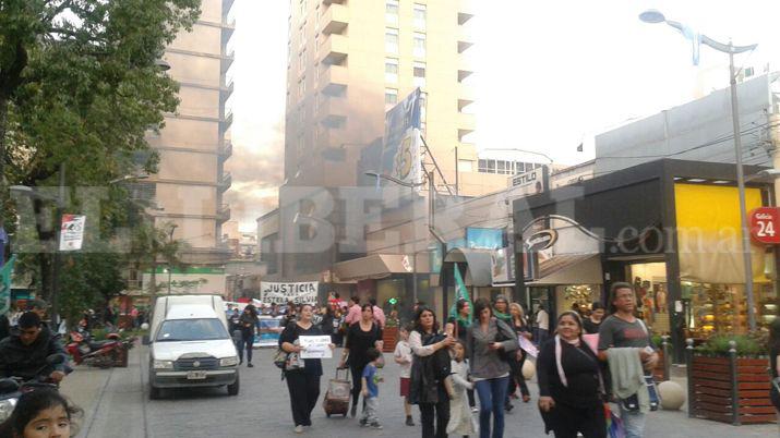 #NiUnaMenos- la marcha santiaguentildea en fotos y videos