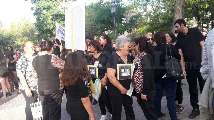 #NiUnaMenos- la marcha santiaguentildea en fotos y videos