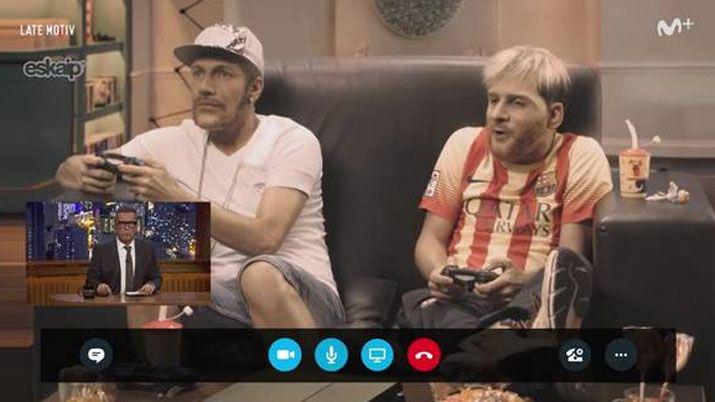 Desopilante parodia de Messi y Neymar que realizoacute Martiacuten Bossi