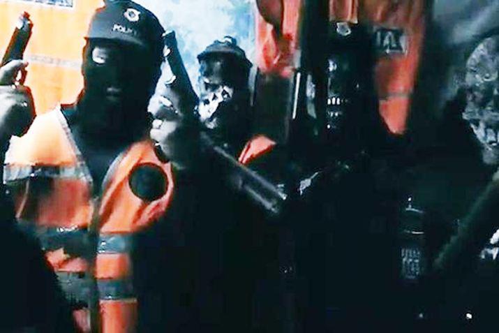 La Banda del Millón tomó fama al publicar un video donde denunciaban zona liberada para asaltar con el presunto conocimiento de policías y de funcionarios judiciales Foto archivo