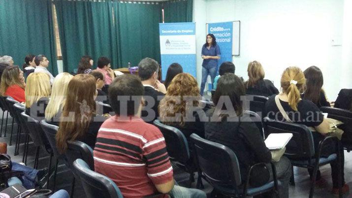 Conferencia sobe crédito para la formación profesional